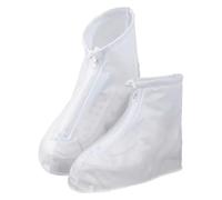 Generico Cubrezapatos de lluvia impermeables,Cubrezapatos de lluvia, botas de lluvia de PVC Impermeables - Cubrebotas altas al tobillo, cubrezapatos resistentes al desgaste engrosado, XL,