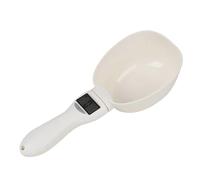 Genérico Cuchara Medidora Electrónica | Báscula De Cocina Alta Precisión 800 G Y 0,1 G Con Pantalla Led Para Alimentos De Mascotas | Taza con Asas Desmontables para Medir Peso,