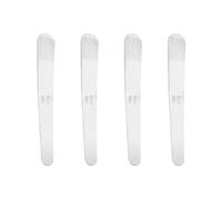 Genérico Cuchara para Relleno de Dumplings 304 Acero Inoxidable Plateada 4 Piezas Herramienta para Hacer Bolas de Masa Hervida Utensilio Cocina Hogar y Restaurante