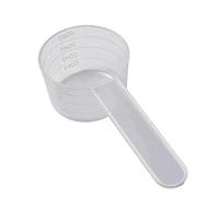 Genérico Cucharas Medida Plástico 40ml (2u) - Graduada, Resistente, práctica | 40ml, plástico | Reposteros, Cocineros | Repostería/Cocina, hogar