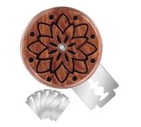 Genérico Cuchilla Lame Para Pan,Rasqueta De Madera De Precisión Para Elaboración Casera - Navaja para Marcar - Para Fermentación Corte Panadería Horneado Y Elaboración De