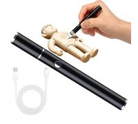 Genérico Cuchillos Eléctricos Cerámicos Calientes,Corte de Miel Inalámbrico,Cuchillos Calefactados para Cortar - Para Novatos Profesionales Amateurs Artistas Varones Hogar Estudio Taller Sala