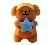 Genérico Cuddly Soft Toy - Adorable Sleep Companion | Puppy Figure with Star, Cute Animal with Premium Plush, Animal Character, Pet Doll for Children at Home Nursery Room