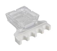 Genérico Cue Stick Holder - 5 Place Pool Cue Holder Claw, Rack | Portable Table Edge | Billiard Weight | For Game Room Bar Accessory Professional Training Equipment Organizer Gift Set