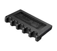 Genérico Cue Stick Holder - 5 Place Pool Cue Holder Claw, Rack | Portable Table Edge | Billiard Weight | For Game Room Bar Accessory Professional Training Equipment Organizer Gift Set