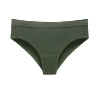 Genérico Cuecas Mulher Algodão Tanga Sin para Mujer Tejido Elástico Transpirable y Cómodo para el Día a Día (Green, M)