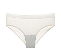 Genérico Cuecas Mulher Algodão Tanga Sin para Mujer Tejido Elástico Transpirable y Cómodo para el Día a Día (White, L)