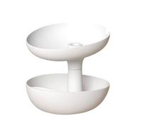 Genérico Cuenco De Snacks Calabaza Halloween - Bandeja Desmontable Para Dulces Con Doble Capa - Organizador de Aperitivos Antideslizante para Salón Estudio Estante Mesa Fiesta