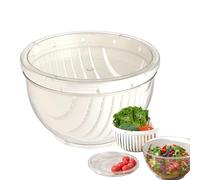 Genérico Cuenco para cortar ensaladas rápido | de almacenamiento para cubos, cortador de alimenticio, soporte para verduras | Cuenco de cocina para secador de verduras, cuencos cortadores d