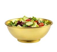 Genérico Cuencos de cobre | Cuenco gran tamaño para mezclar | Bol Mezclador | para ensaladas frutas chef alimentos cocinar cocina hornear servir y uso en el hogar
