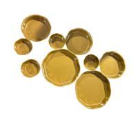 Generico Cuencos de servicio | con 9 rejillas para decoración del hogar, grupo de 9 cuencos de servicio - para en el comedor, bodas, aperitivos, patatas fritas, frutas, caramelos, comidas