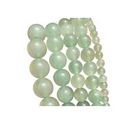 Genérico Cuentas de Piedra Natural Azul Oscuro, Redondas, Sueltas, espaciadoras for Hacer Joyas, 4/6/8/10/12 mm, Pulseras Hechas a Mano.(Green Aventurine,4mm (92pcs)