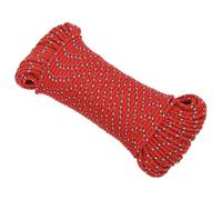 Genérico Cuerda de Barco Polipropileno Rojo 3 mm 100 m,Bricolaje,Accesorios de Bricolaje,Cadenas, Alambre y Cuerda,Sogas y Cuerdas metálicas-152377