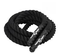 Genérico Cuerda de Batalla Negra 6 m 4,5 kg poliéster,Deportes,Fitness y musculación,Cardio,Accesorios para máquinas de cardio-94265