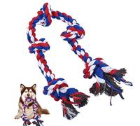 Genérico Cuerda de Perro, Juguetes para Perros Cuerda, Toy de Cachorro de Limpieza Oral, Puppores interactivos tiraño de Guerra de algodón de masticación para Razas Medianas y Grandes