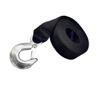 Genérico Cuerda De Remolque - Eslingas Resistentes con Ganchos | Correa Elástica Nylon 5cm X 6m para Cabrestante | Capacidad 4.500 Kg, Cinta Manual De Remolque, para Coche, Camión, SUV, Remolqué,