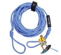 Generico Cuerda de remolque tubular, tubos portátiles para remo, kayak, esquí de agua, suministros deportivos acuáticos anti UV resistentes a la carga, accesorio seguro para barco, mar, lago, piscina