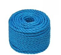 Genérico Cuerda de Trabajo Polipropileno Azul 24 mm 100 m,Bricolaje,Accesorios de Bricolaje,Cadenas, Alambre y Cuerda,Sogas y Cuerdas metálicas-152995