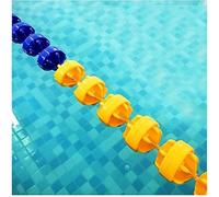 Genérico Cuerda divisoria de Seguridad para Piscinas - Línea de flotación de Nailon de 27 m para Separar carriles antiolas con Boyas. Separadores de carriles Profesionales para Piscinas públicas y zo