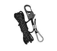Genérico Cuerda Paracord Ajustable - Cuerda para Acampar, Cuerdas de para de Nylon, Equipo para Acampar Senderismo Mochilero Escalada Refugio Toldo para Kayak Crecer Luz Picnic Jardí