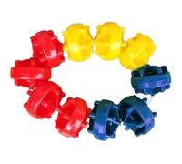 Genérico Cuerdas divisorias de carriles flotantes para Piscinas, flotadores de Seguridad de Nailon para Piscinas, Accesorios para líneas de carriles de Piscina, Cuerda Flotante Duradera para entrenam