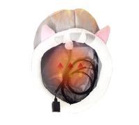 Genérico Cueva para Gatos con Calefacción: Cama Calentadora USB | Calentador para Mascotas con Protección contra Sobrecalentamiento, Cama Suave Y Desmontable para Perros | para Dormir De