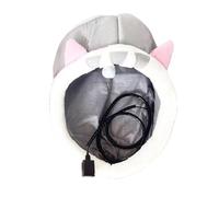 Genérico Cueva para Perros con calefacción - Calentador para Gatos con calefacción USB y protección contra sobrecalentamiento | Camas para Mascotas | Calentador de Perrera Desmontable