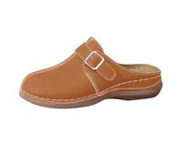 Genérico Cuñas Mujer Plataforma Sandalias Tacon Cómodas Sandalias de Verano de Talla Grande,Estilo Casual,Gruesas,Sin Cordones para Mujer - Pantuflas Talla Grande Cuñas Negras (Brown,38)