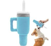 Genérico Cup Plush Dog Toy, Sturdy Chew Toy, Authentic Soft Squeaky Plush, Pet Bite Resistant, Fun Puppy Chewing Accessory for Care Stress Relief Training Play Indoor Outdoor