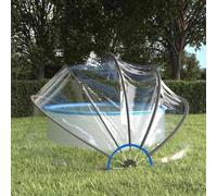 Genérico Cúpula para Piscina Redonda PVC 406x203 cm,Casa y jardín,Piscina y SPA,Accesorios para Piscinas y SPA,Cubiertas para piscina-93814