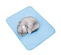 Genérico Cuscino Rinfrescante per Cani - 27.56x21.65 pollici Tappetino Portatile in Seta Fredda per Cani,Cuscino Morbido per Animali Domestici per Soggiorno Camera Da Giardino E Gatti Anziani