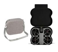 Genérico Custodia da trasporto ultracompatta per dji Avata 360 con Chiusura in ad accesso rapido e interni antiurto e antigraffio; custodia rigida idrorepellente con accessori e tracolla (Gris)