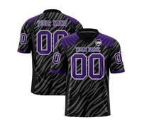 Genérico Customizable Football Jersey for Men and Women Personalized Team Uniform with and Number Fabric