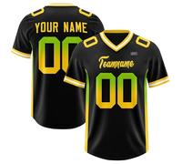 Genérico Customizable Team Sports Jersey Personalized & Number Fabric for Comfort and Style