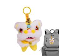 Genérico Cute Animal Keychains | 2026 Chinese Plush New Year Ornaments | Cute Doll Stuffed Backpack Keychain - for Men Women Travel Office Party Luggage Backpack Wallet Handbag