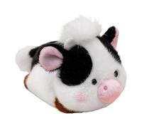 Genérico Cute Animal Plush - 9.84 Inch Chubby Faced Cartoon Plush Toy | Chubby Panda Raccoon Doll | Sugar Glider Desk Companion Soft Velvet Stuffed Animal. Velvet.