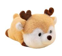 Genérico Cute Animal Plush - 9.84 Inch Chubby Faced Cartoon Plush Toy | Chubby Panda Raccoon Doll | Sugar Glider Desk Companion Soft Velvet Stuffed Animal. Velvet.