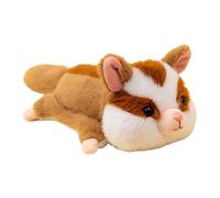 Genérico Cute Animal Plush - 9.84 Inch Chubby Faced Cartoon Plush Toy | Chubby Panda Raccoon Doll | Sugar Glider Desk Companion Soft Velvet Stuffed Animal. Velvet.