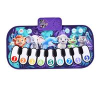 Genérico Cute Baby Play Mat Piano, Toddler Music Instruments,11.65x19.88x1.34 Inches Adorable Electronic Musical Crawling Mat Toys for Children Over 3 Years Old Fun Interactive Game