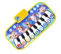 Genérico Cute Baby Play Mat Piano, Toddler Music Instruments,11.65x19.88x1.34 Inches Adorable Electronic Musical Crawling Mat Toys for Children Over 3 Years Old Fun Interactive Game