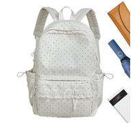 Genérico Cute Backpack for School Large Cawpacity Travel Bookbag
