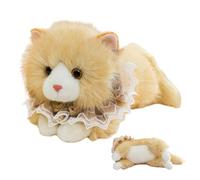 Genérico Cute Cat Plush - 30cm Realistic Soft Stuffed Throw Pillow | Ultra Soft Cuddly Animal Cushion Premium for Home, Office, Car Sofa, Living Room, Bedroom, Birthday Party or Decor