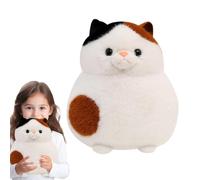 Genérico Cute Cat Plush Toy, Soft Cartoon Stuffed Animal Doll, Cozy for Bedroom, Living Room, Couch & Kids' Room, 7.87x7.09x5.91/11.81x9.84x7.87/13.78x11.02x9.84 Inches