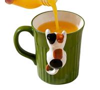 Generico Cute Coffee Mug 350ml, Ceramic Breakfast Cup, for Mom Dad, Quality Ceramic Coffee Cup Design for Tea Milk Drinks, Cute Kitchen Mug for Home Office Restaurant Daily Use Gift and Outdoor Use