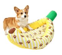 Genérico Cute Dog Bed - Non Slip Banana Boat Breathable Soft Pet Supplies