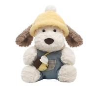 Genérico Cute Dog Stuffed, Puppy Plush Toy, Soft Animal Doll, Cuddly Sitting Design, Stuffed PAL for Kids Playing, Gift-Ready Plush Figure, Bedroom Sofa Car Decor, 12.6 In