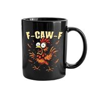 Generico Cute Drinking Cups Chicken Decor, Chicken Mug - 400ml Ceramic With Ergonomic Handle For Hot Cold Tea Milk Water Juice Drink Home Office School Party Favors Birthday Christmas