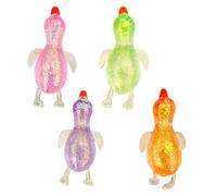 Genérico Cute Duck Sugar Stress Relief Ball, Stretchy Duck Squeeze Toys, Ultra Soft and Moldable Slow Rise Relaxing Sensory Fidget Toys for Kids, Adults, Improve Focus, Relax