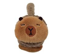 Genérico Cute Earmuffs - Cartoon Capybara Protector, Soft Warm Plush Animal Earmuffs | Cartoon Capybara Soft Warm For Commuting Outdoor Winter Sports Fall Skiing Ice Skating Lady Youth
