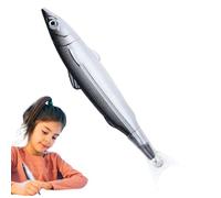 Genérico Cute Fish Shaped Ballpoint Pens - Fun Writing Tools With Black Ink For Kids | Ideal For Fishing Party Favors, Sea-Themed Events & Animal School Supplies